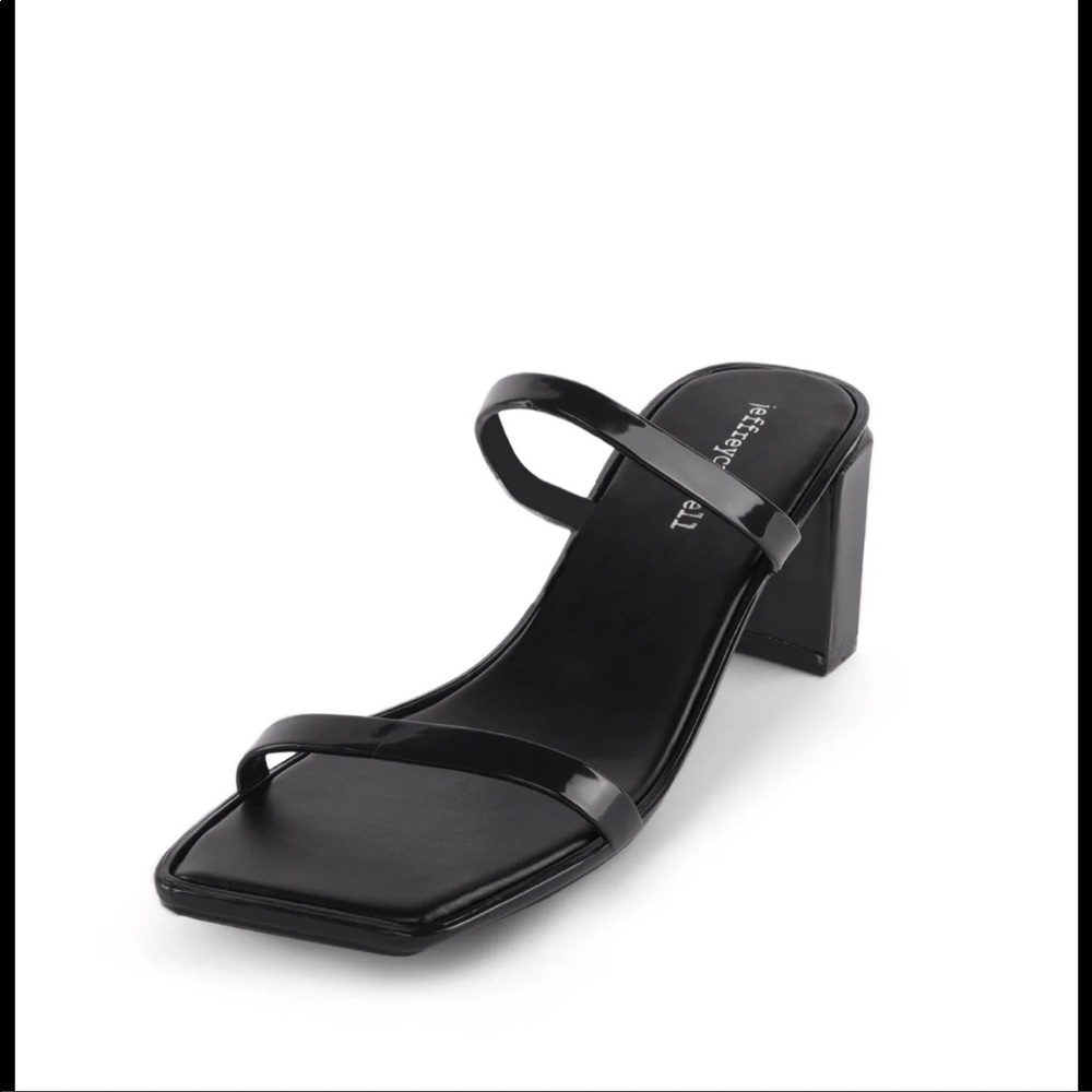 Jeffrey Campbell Jamm-3 Jelly Slide Sandal black